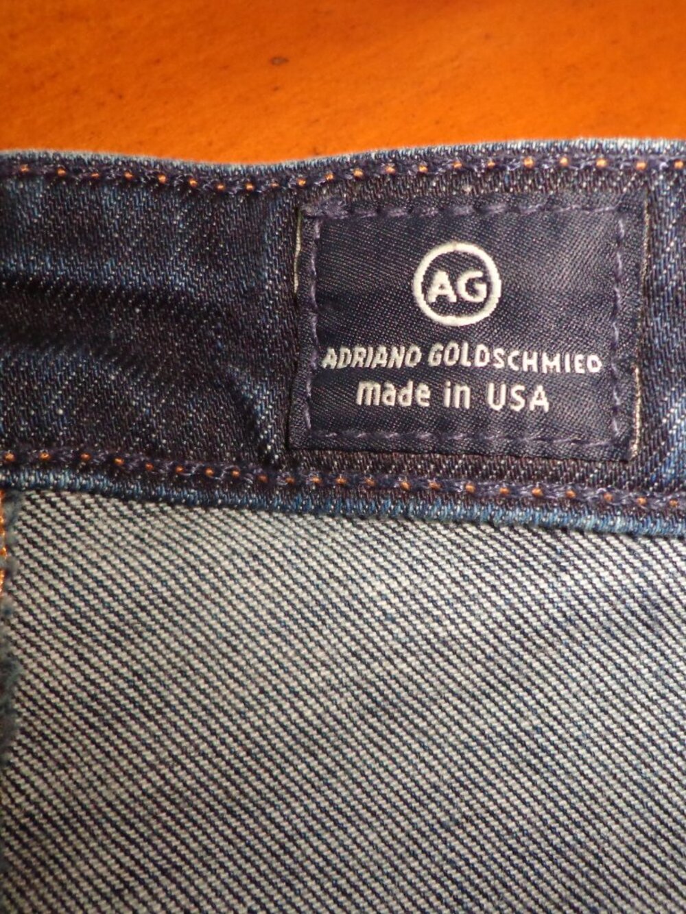 NWOT AG ADRIANO GOLDSCHMIED the Prima Mid-Rise CIGARETTE Jeans 26R Dk Denim - Picture 6 of 11